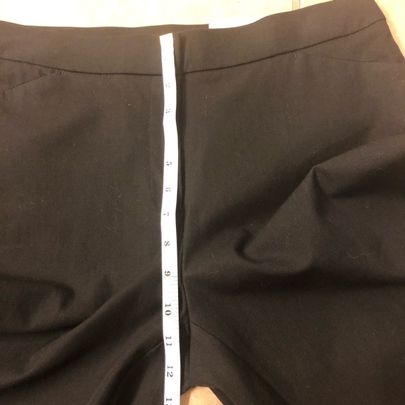 NWT Chico’s Secret Stretch Straight Leg Black Pants Size 6 (Chico’s Sz 0.5) - Picture 10 of 12